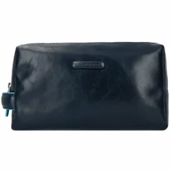 Piquadro Blue Square Kulturbeutel Leder 25 Cm