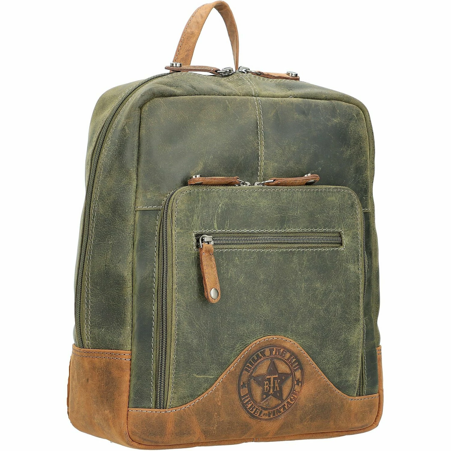 Hunter City Rucksack Leder 30 Cm 2 Hunter City Rucksack Leder 30 Cm – Bild 2