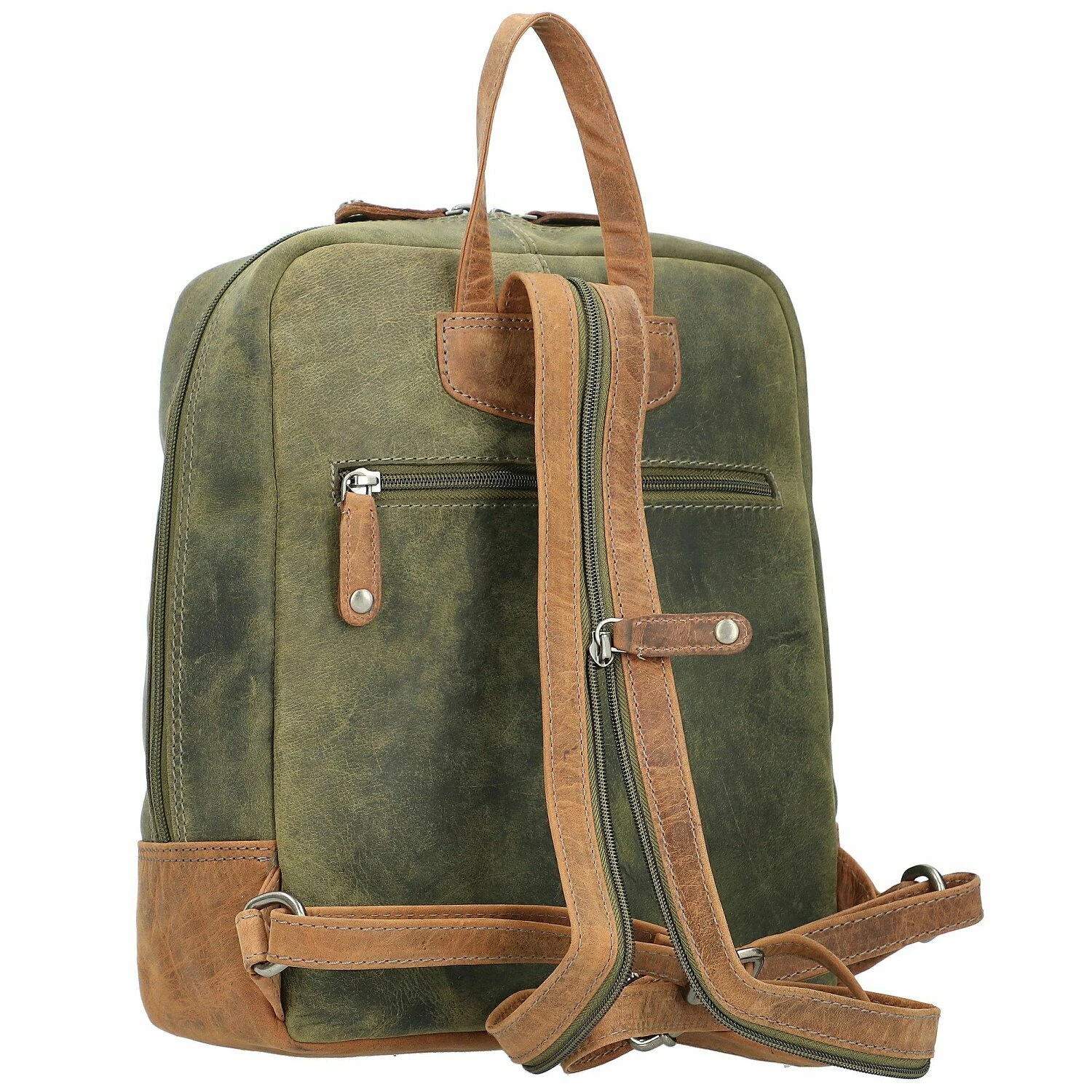 Hunter City Rucksack Leder 30 Cm 4 Hunter City Rucksack Leder 30 Cm – Bild 4