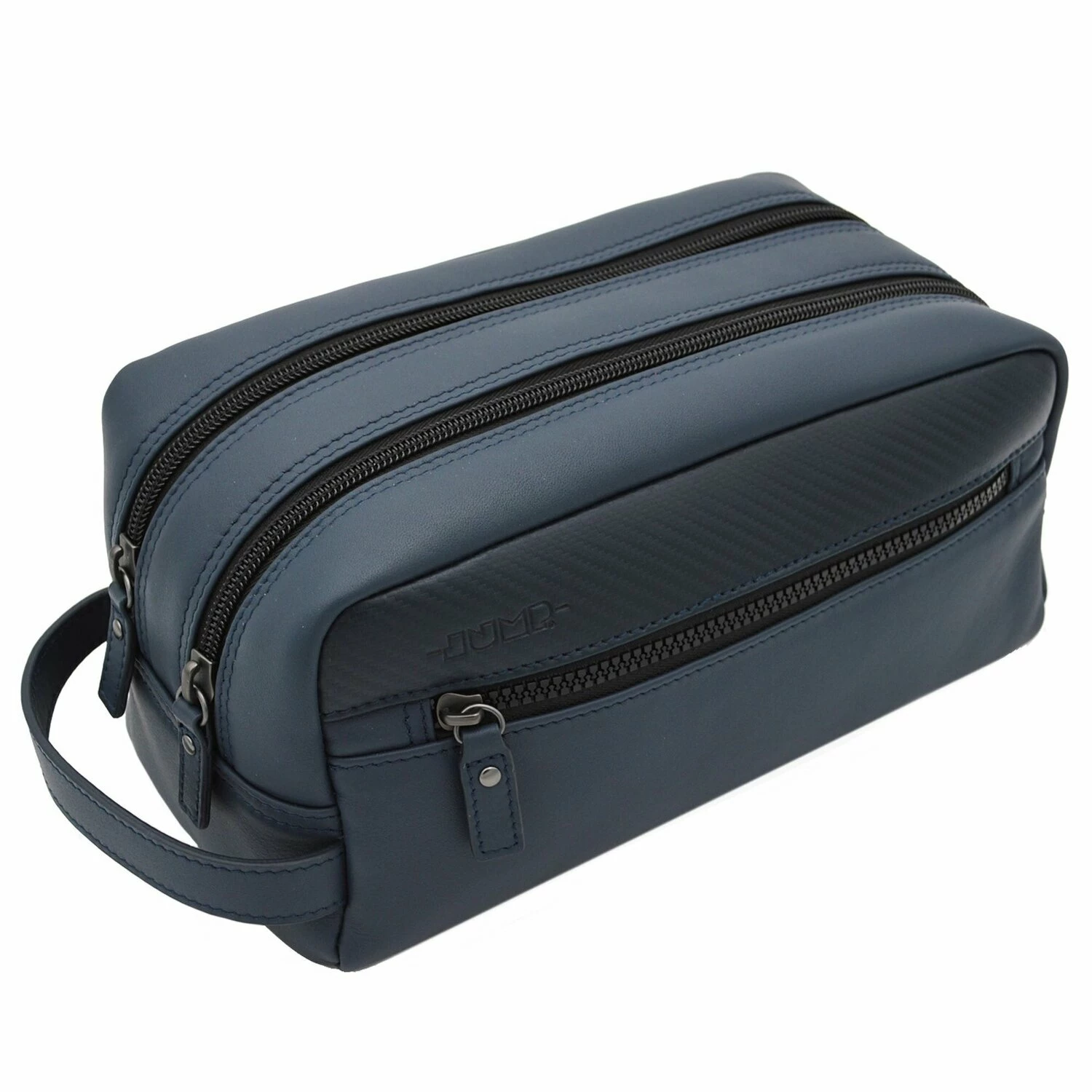 JUMP Boston Kulturbeutel Leder 27 Cm 1 JUMP Boston Kulturbeutel Leder 27 Cm