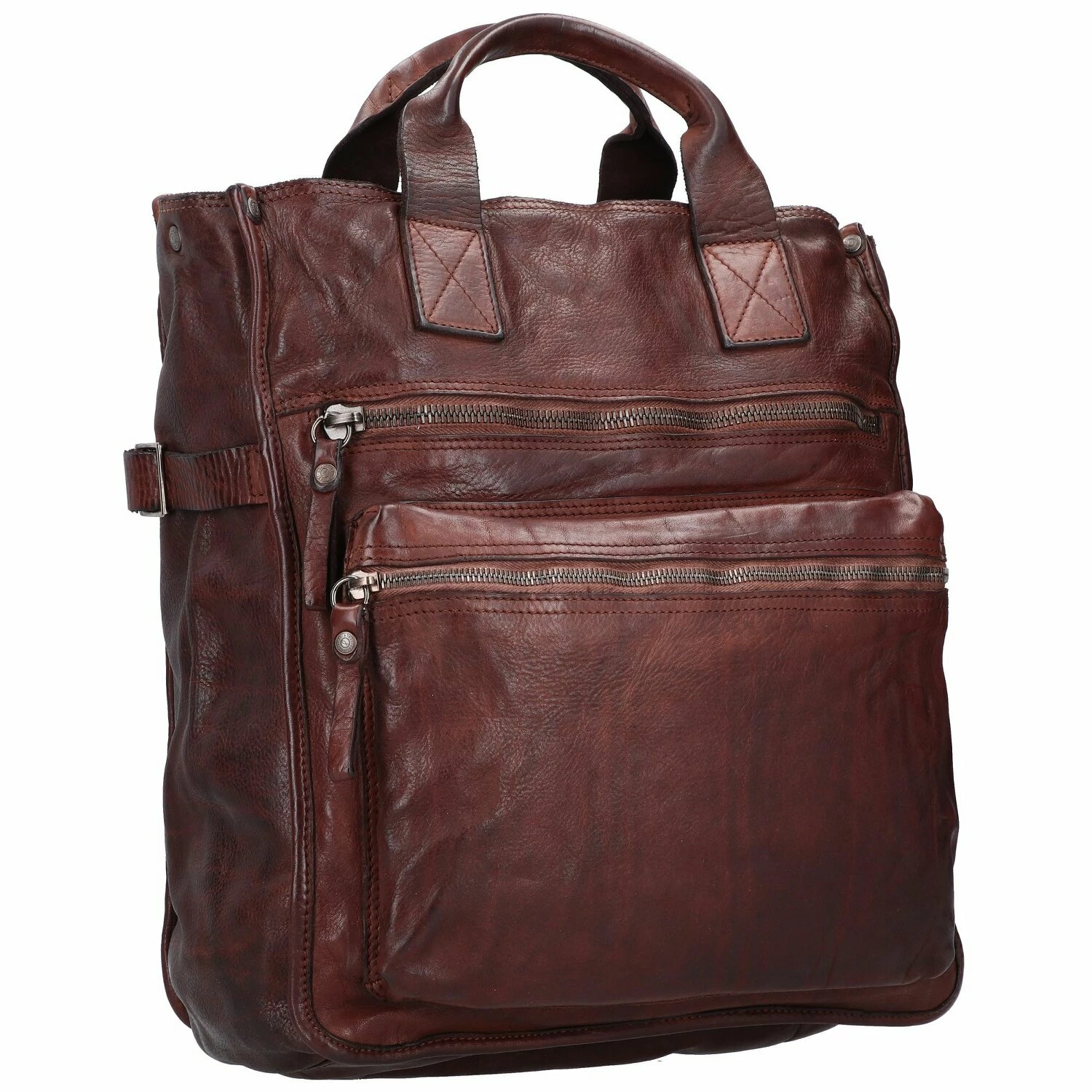 Campomaggi City Rucksack 34 Cm Leder Laptopfach 2 Campomaggi City Rucksack 34 Cm Leder Laptopfach – Bild 2