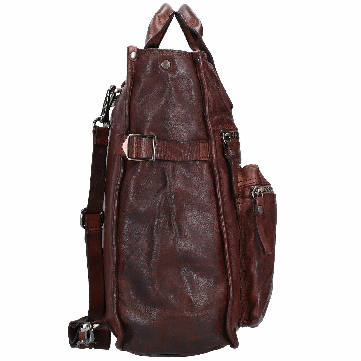 Campomaggi City Rucksack 34 Cm Leder Laptopfach 3 Campomaggi City Rucksack 34 Cm Leder Laptopfach – Bild 3