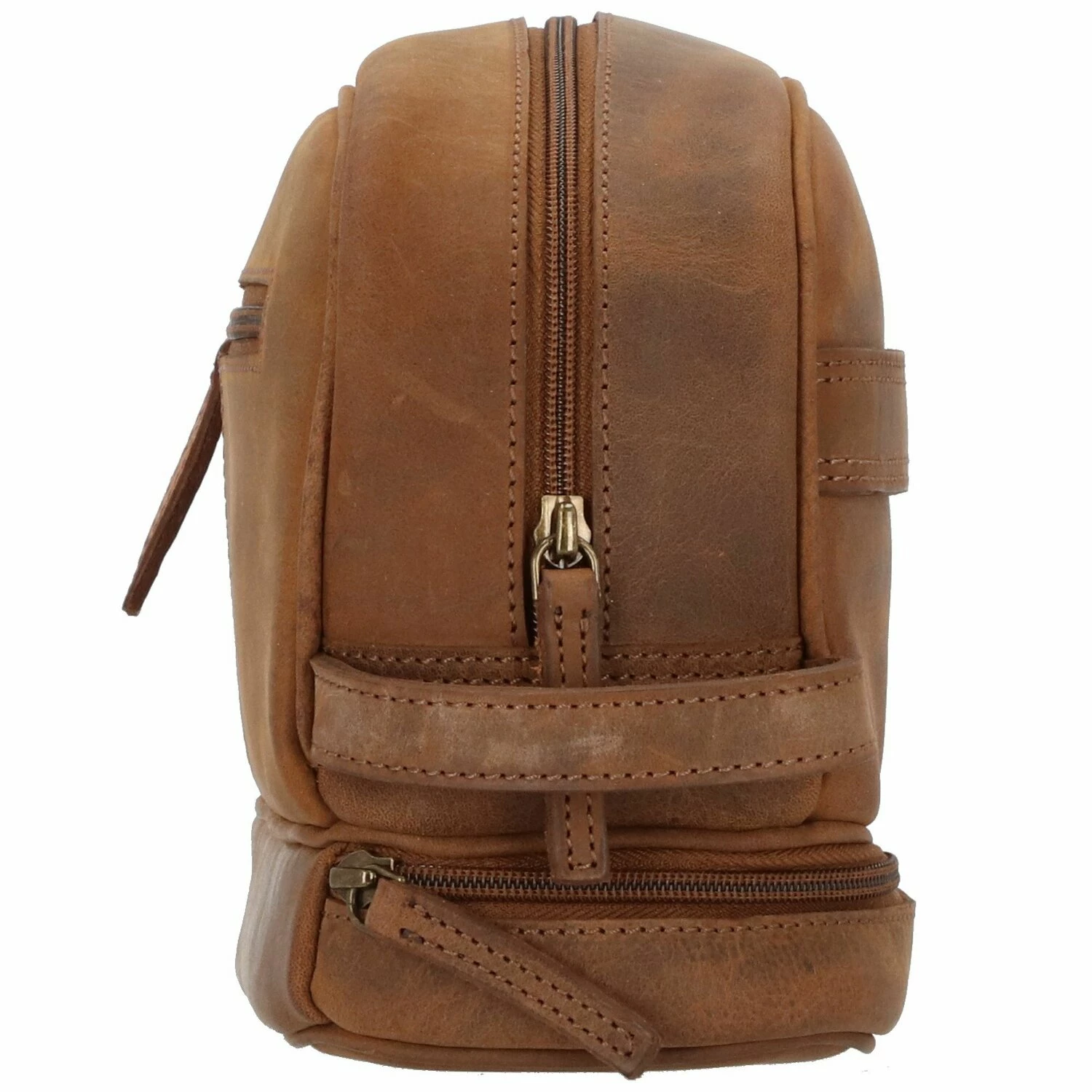 Montenegro Kulturbeutel Leder 24 Cm 3 Montenegro Kulturbeutel Leder 24 Cm – Bild 3