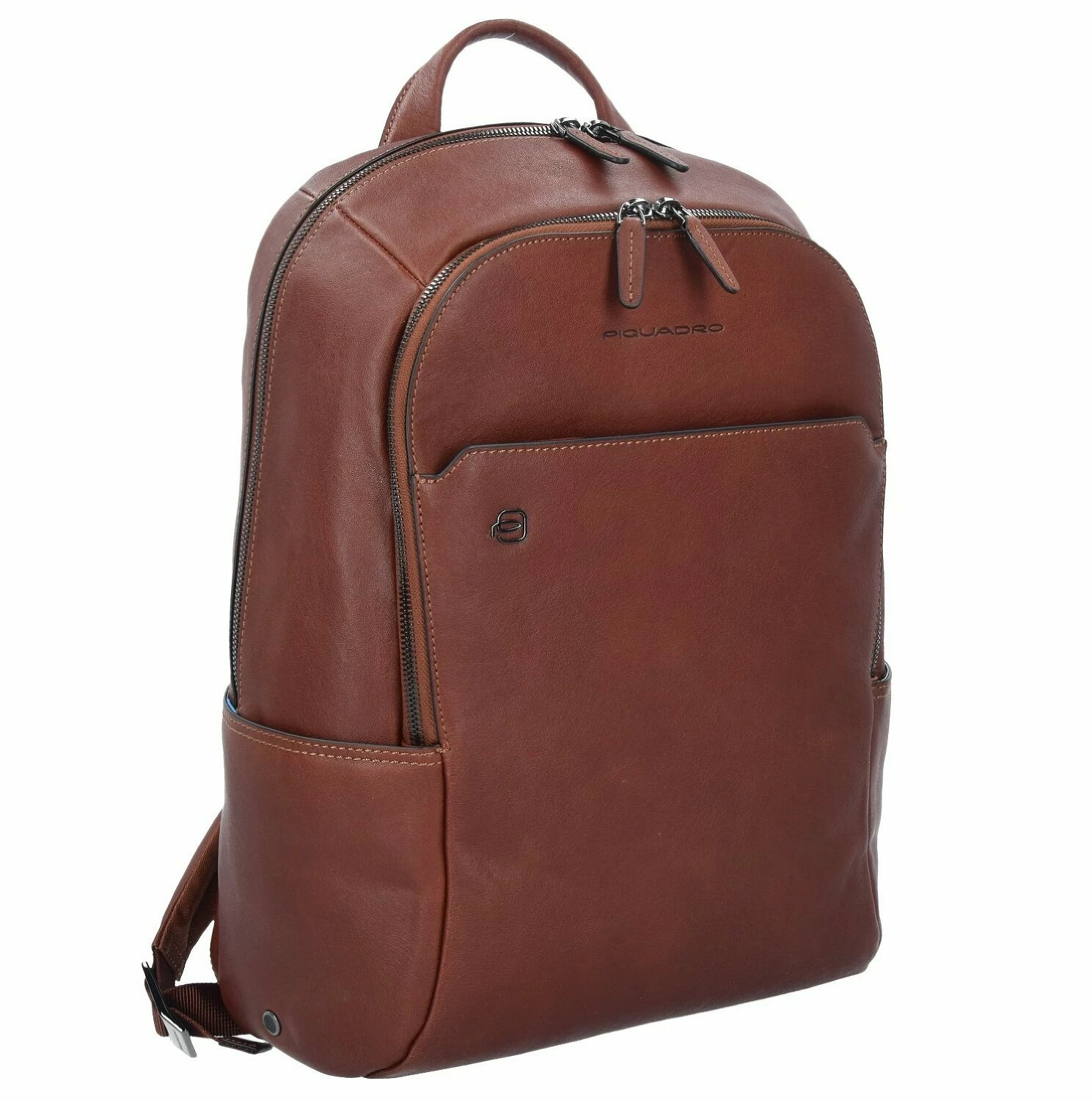 Piquadro Black Square Business Rucksack Leder 39 Cm Laptopfach 2 Piquadro Black Square Business Rucksack Leder 39 Cm Laptopfach – Bild 2