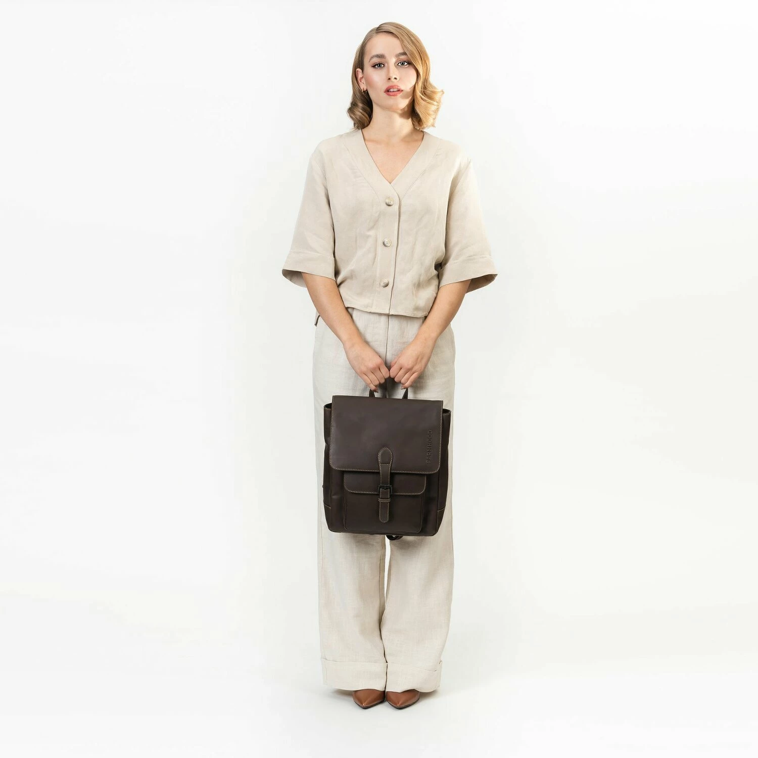 Nashville City Rucksack Leder 35 Cm 2 Nashville City Rucksack Leder 35 Cm – Bild 2