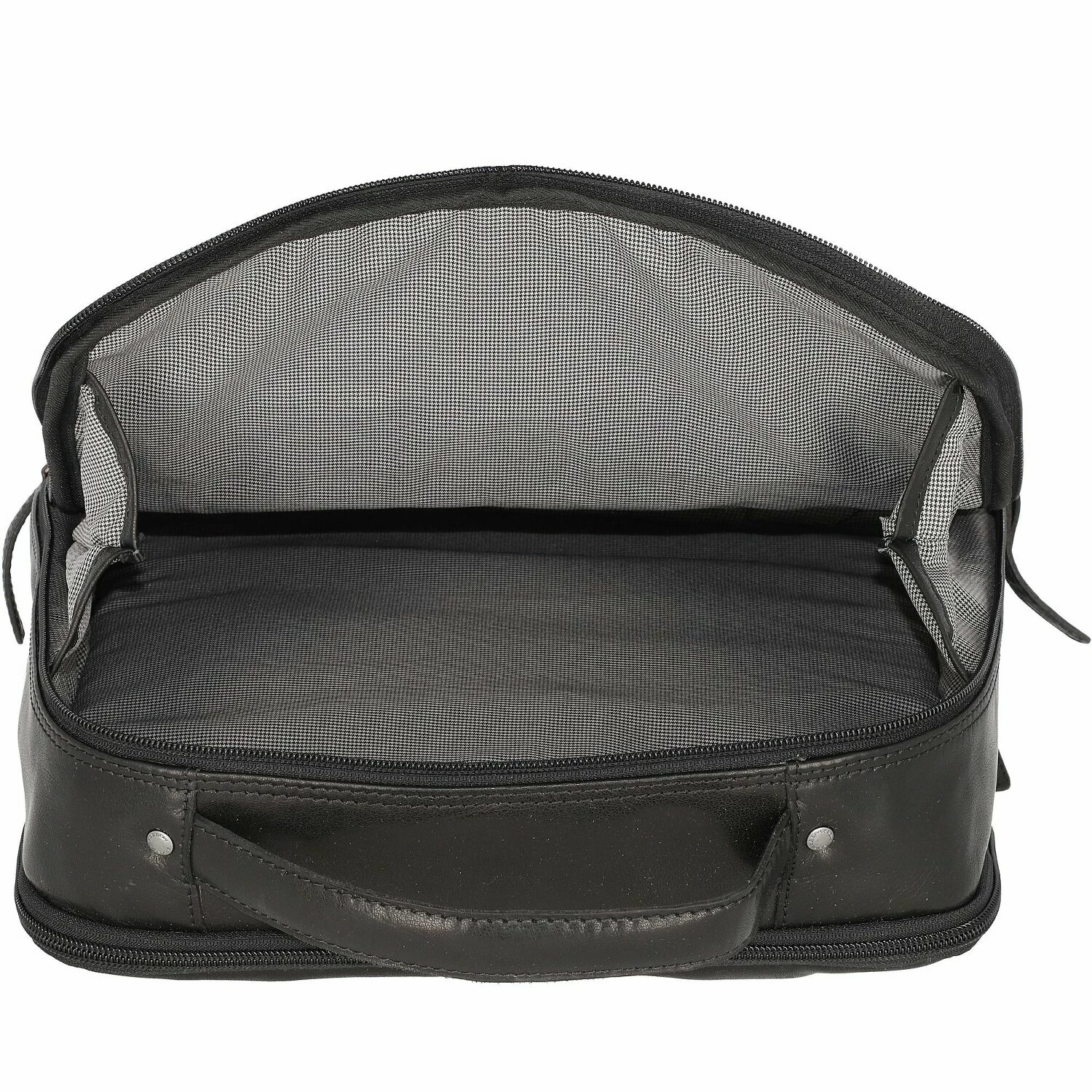 Bronco Rucksack Leder 40 Cm Laptopfach 5 Bronco Rucksack Leder 40 Cm Laptopfach – Bild 5