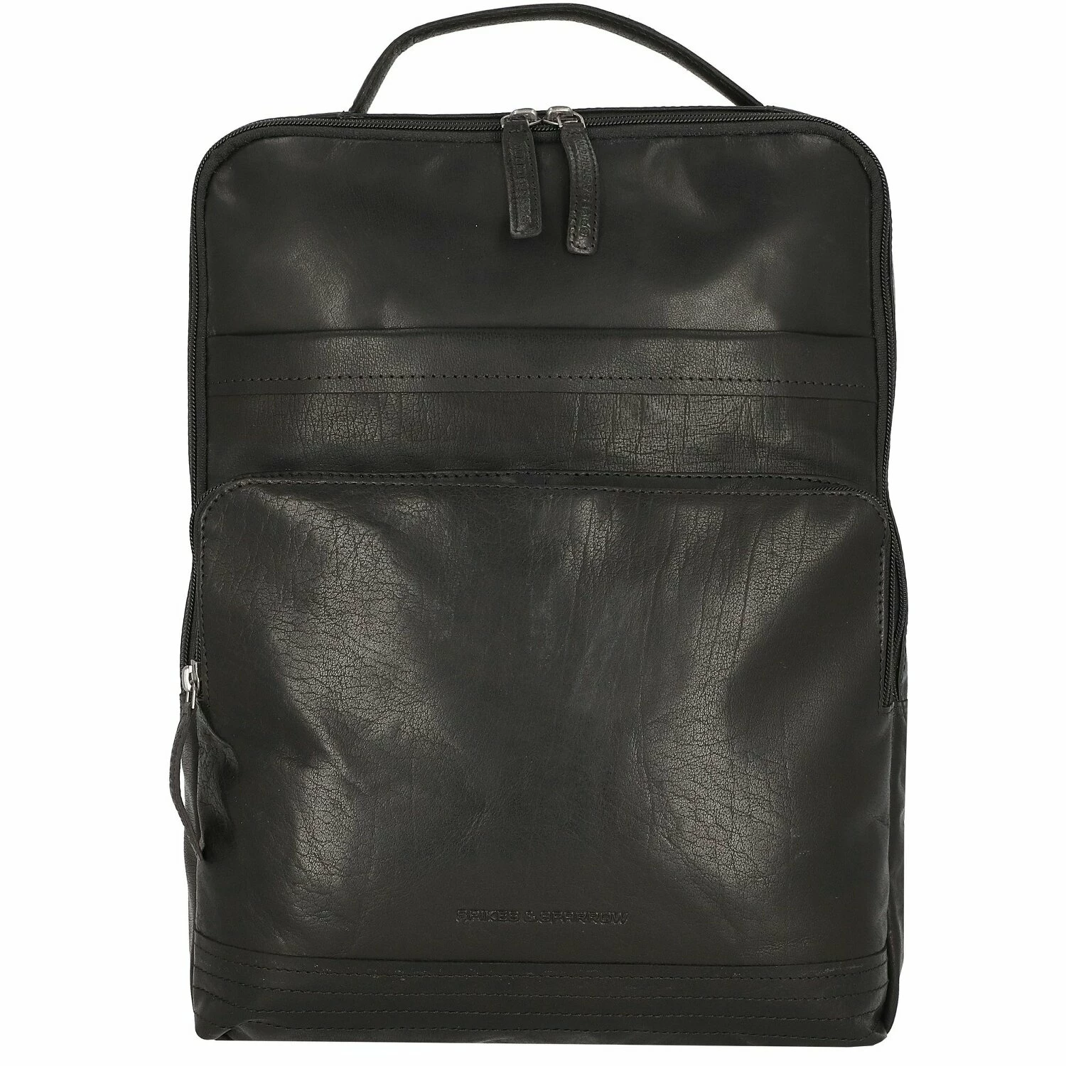 Bronco Rucksack Leder 40 Cm Laptopfach 1 Bronco Rucksack Leder 40 Cm Laptopfach