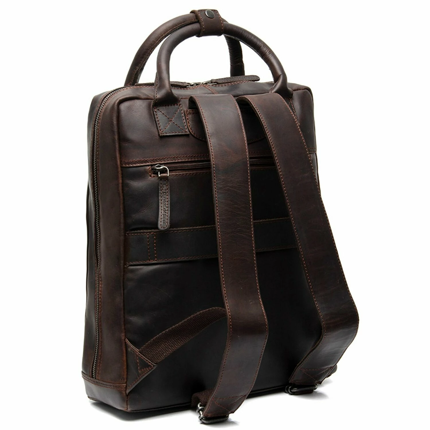 Wax Pull Up Georgia Rucksack Leder 36 Cm Laptopfach 2 Wax Pull Up Georgia Rucksack Leder 36 Cm Laptopfach – Bild 2