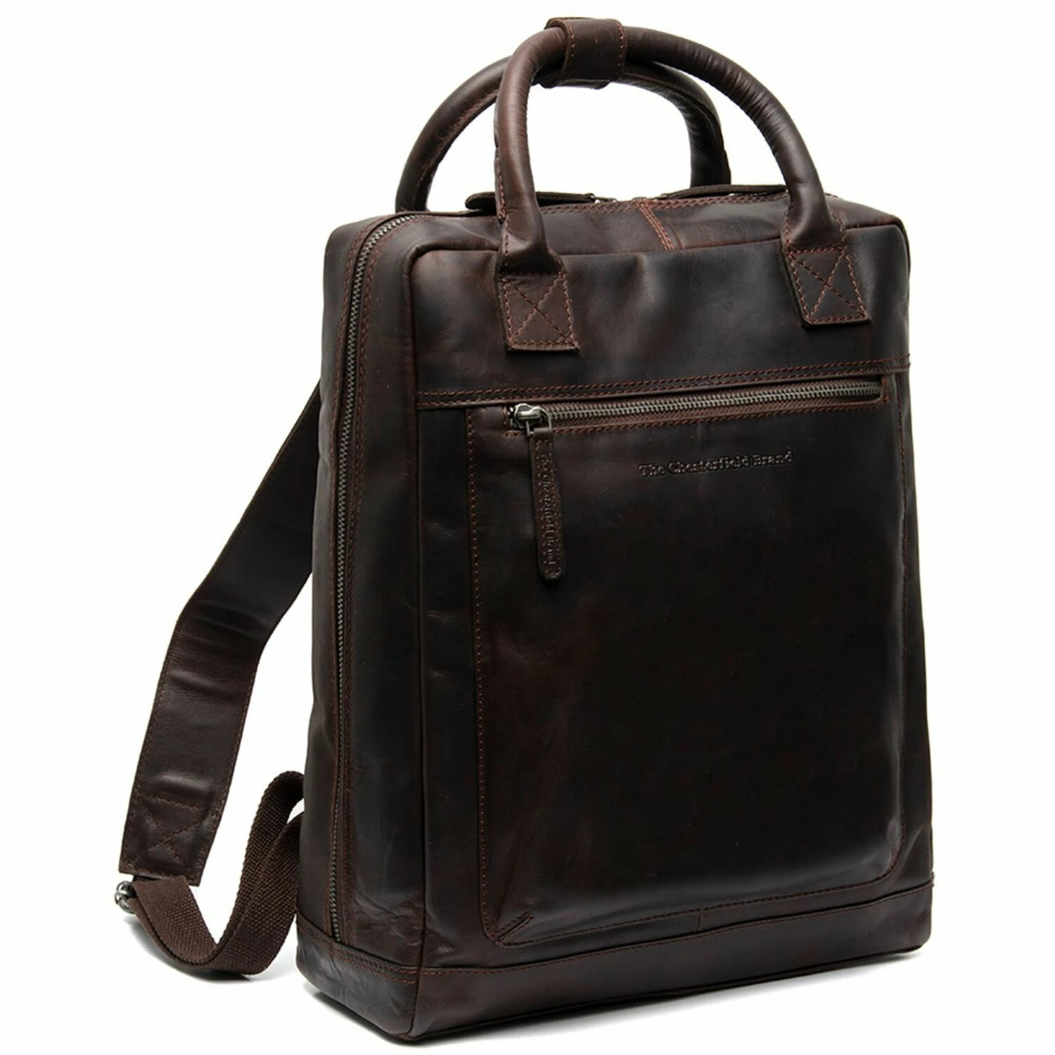 Wax Pull Up Georgia Rucksack Leder 36 Cm Laptopfach 1 Wax Pull Up Georgia Rucksack Leder 36 Cm Laptopfach