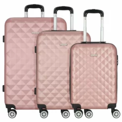 Diamond 4 Rollen Kofferset 3-teilig