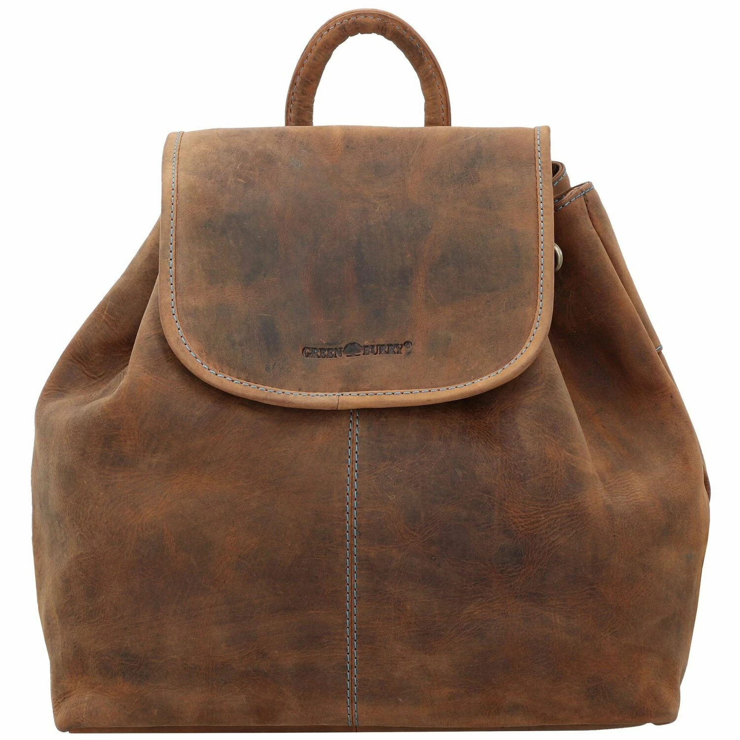 Vintage Santana City Rucksack Leder 30 Cm 1 Vintage Santana City Rucksack Leder 30 Cm