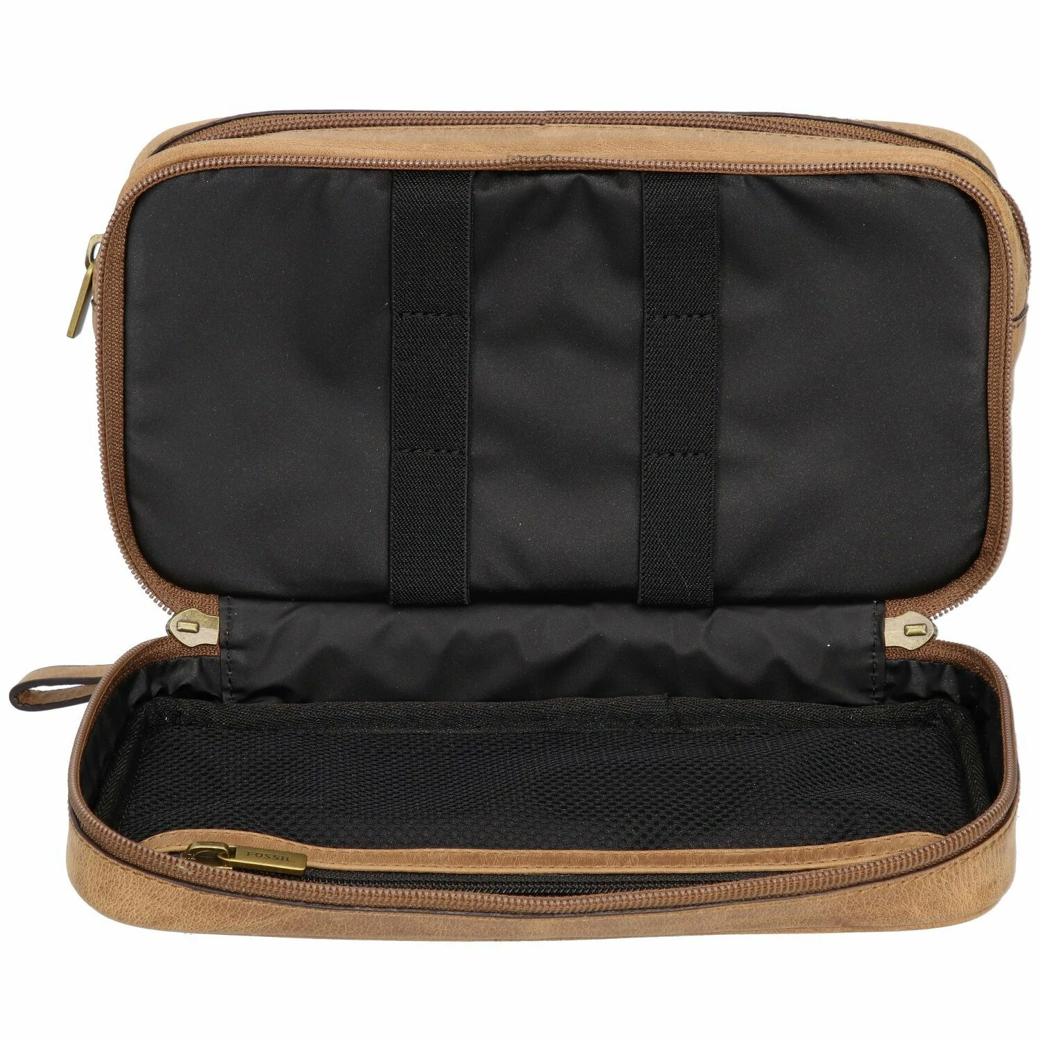 Fossil Travel Kulturbeutel Leder 23 Cm 5 Fossil Travel Kulturbeutel Leder 23 Cm – Bild 5
