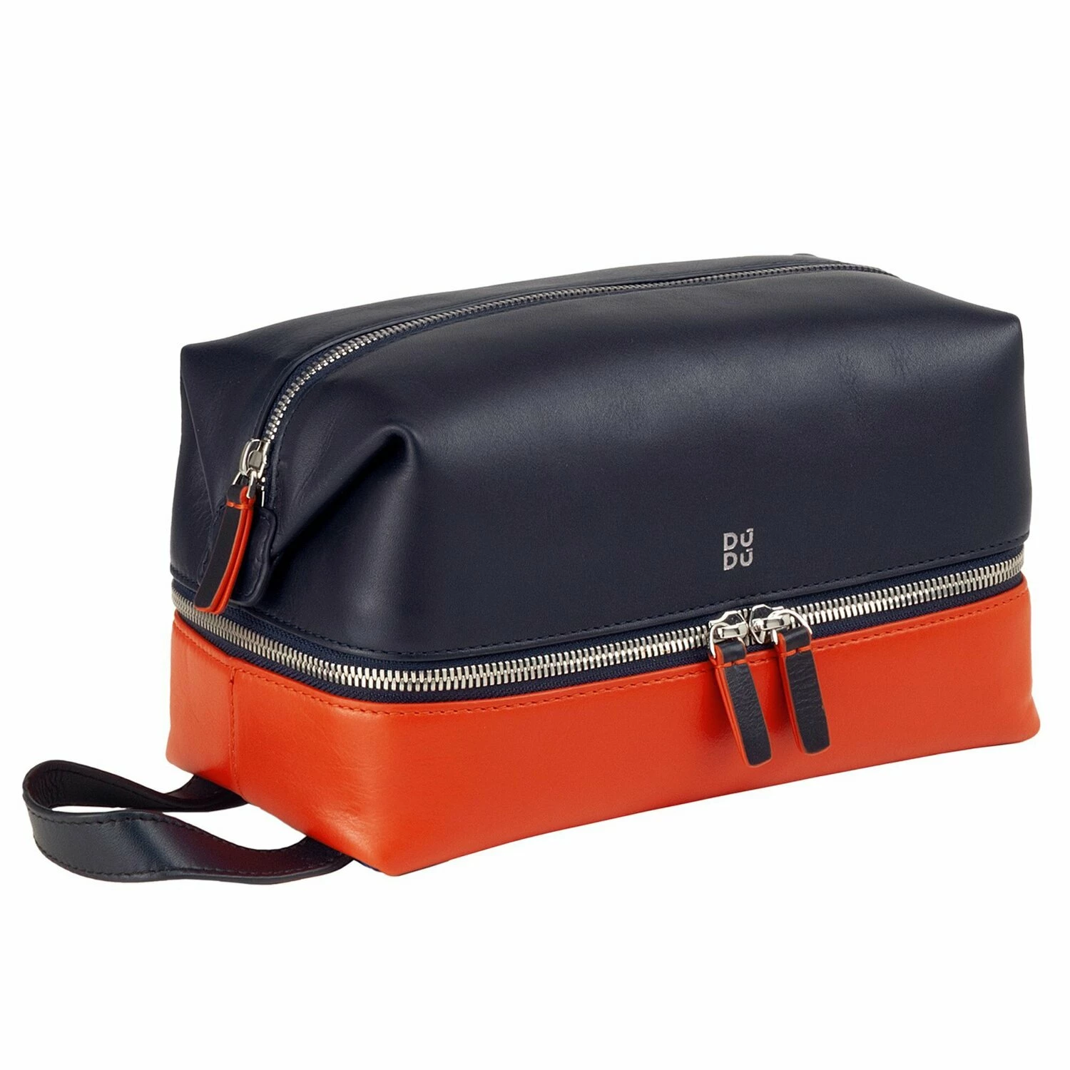DuDu Kulturbeutel Leder 23 Cm 2 DuDu Kulturbeutel Leder 23 Cm – Bild 2