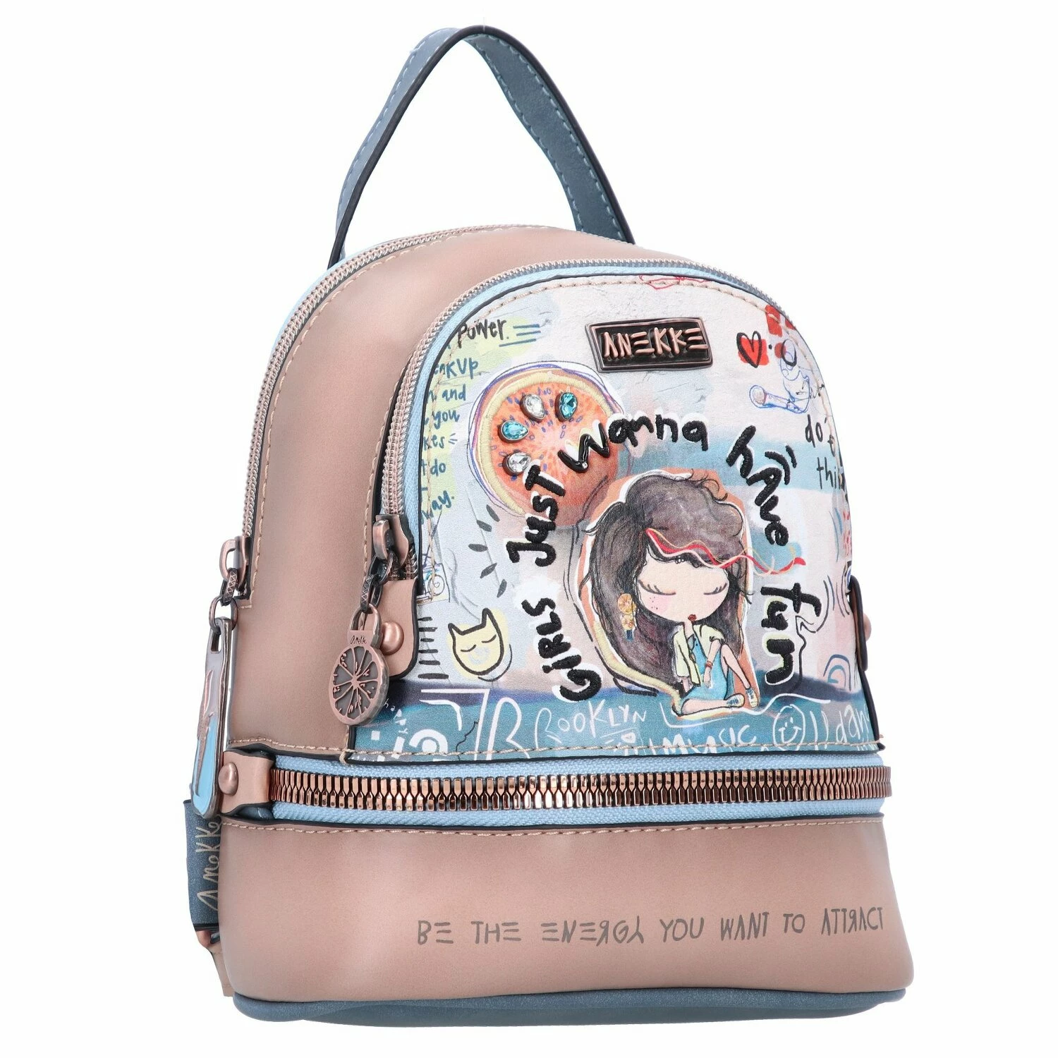 Anekke Fun&Music City Rucksack 19 Cm 2 Anekke Fun&Music City Rucksack 19 Cm – Bild 2