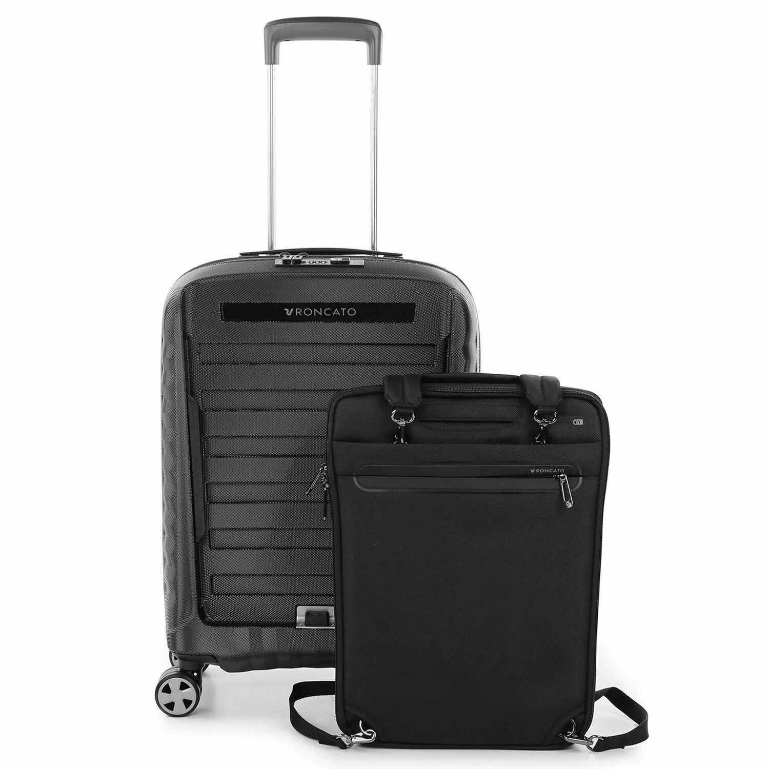 Roncato Double Premium 4 Rollen Kabinentrolley 55 Cm 6 Roncato Double Premium 4 Rollen Kabinentrolley 55 Cm – Bild 6