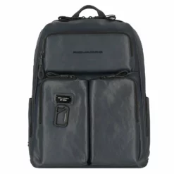 Piquadro Harper Rucksack RFID Leder 46 Cm Laptopfach