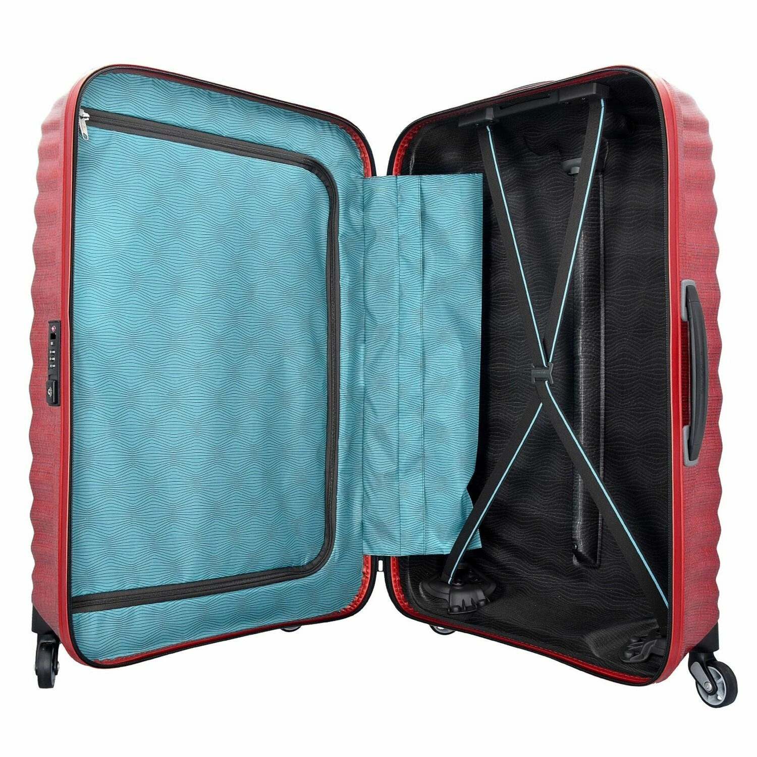 Samsonite Lite Shock Spinner 4-Rollen Trolley 69 Cm 5 Samsonite Lite Shock Spinner 4-Rollen Trolley 69 Cm – Bild 5