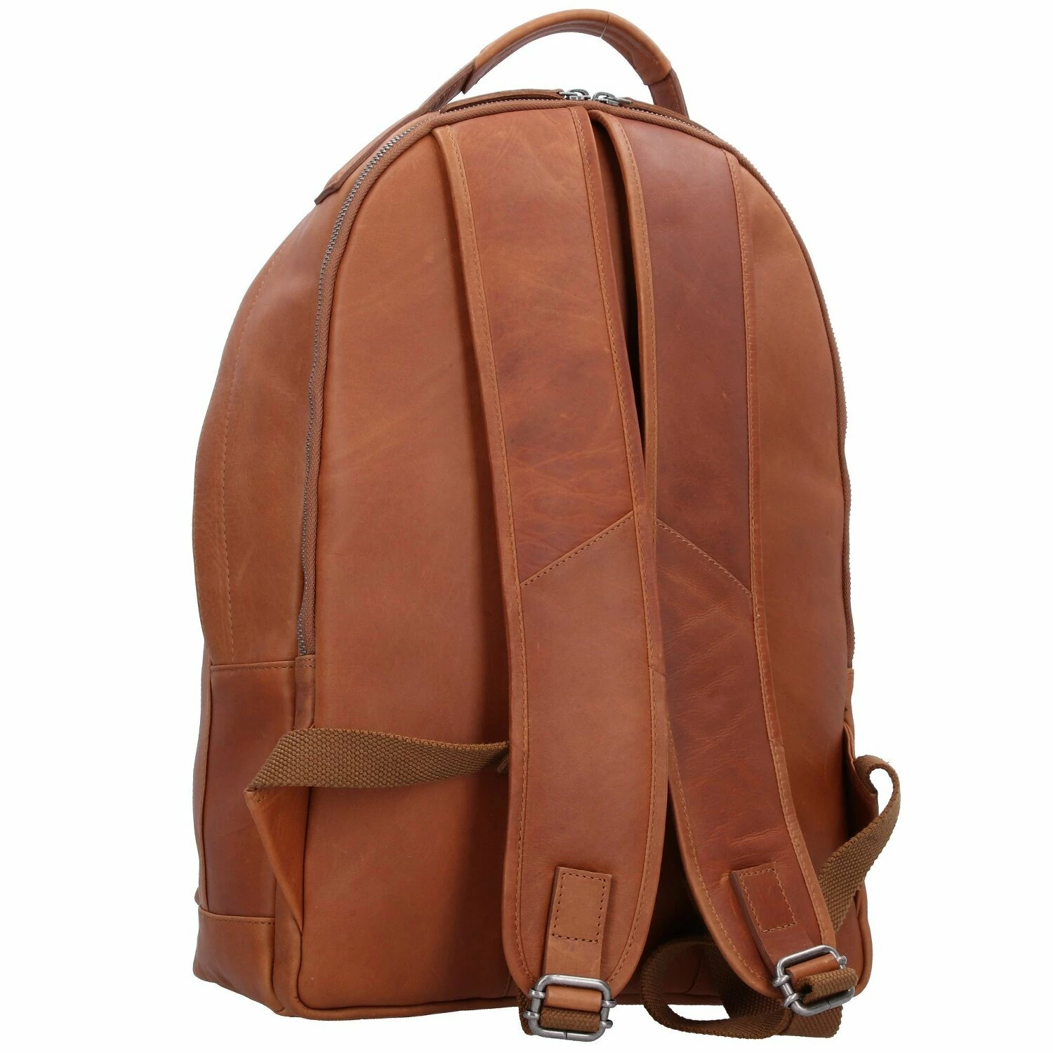 Wax Pull Up Calgary Rucksack Leder 42 Cm Laptopfach 4 Wax Pull Up Calgary Rucksack Leder 42 Cm Laptopfach – Bild 4