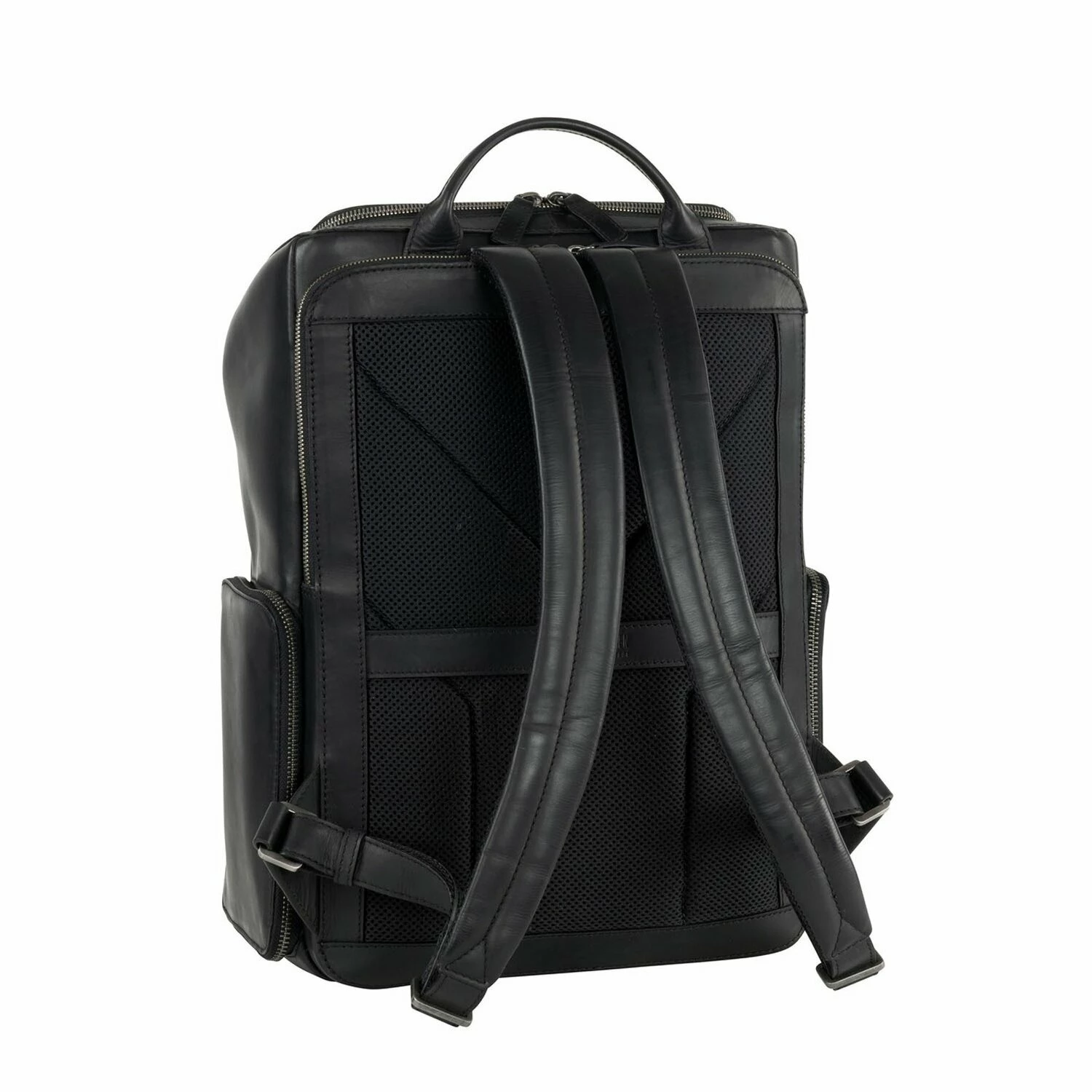 Leonhard Heyden Ottawa Rucksack RFID Leder 42 Cm Laptopfach 2 Leonhard Heyden Ottawa Rucksack RFID Leder 42 Cm Laptopfach – Bild 2
