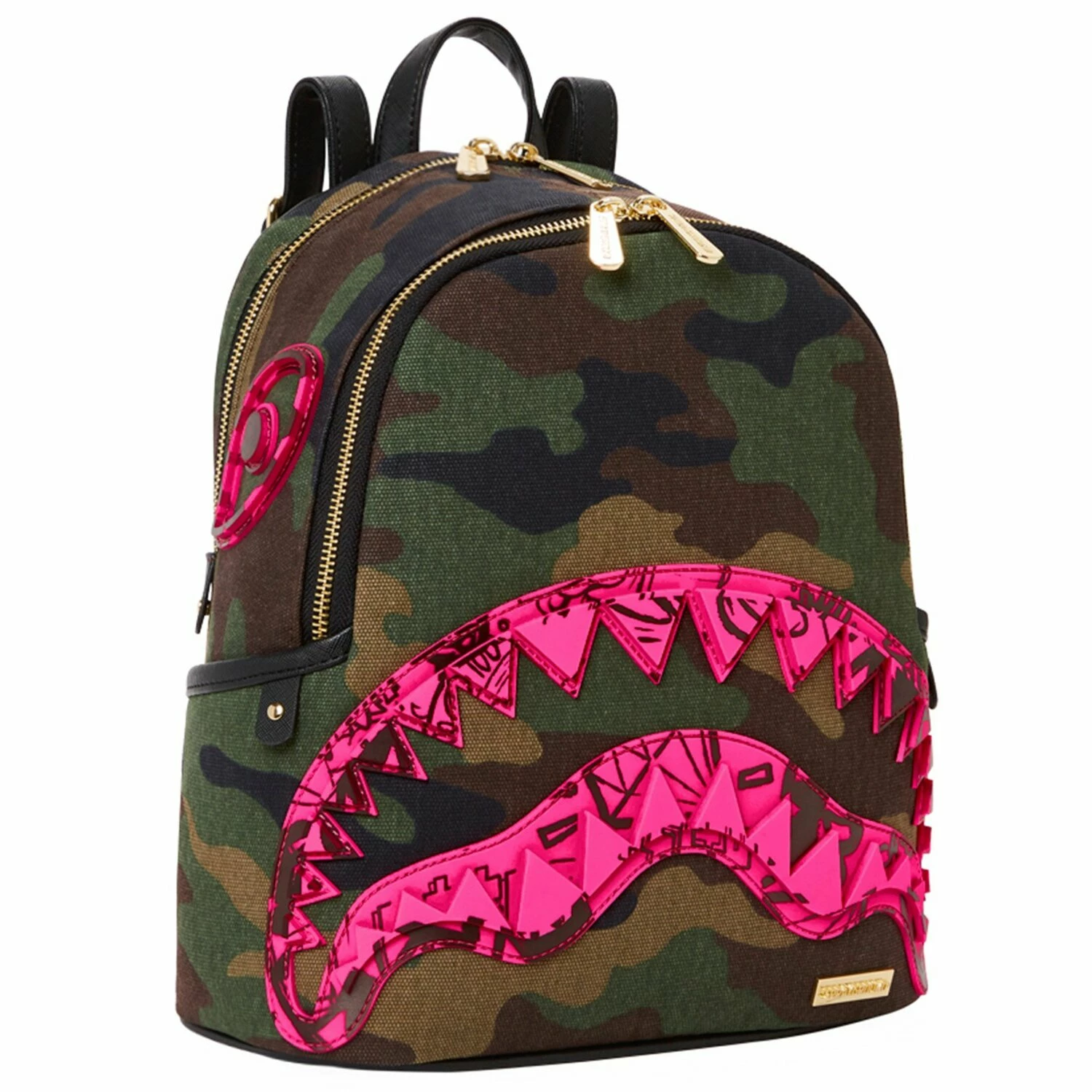SPRAYGROUND Camo Pink Savege City Rucksack 30 Cm 2 SPRAYGROUND Camo Pink Savege City Rucksack 30 Cm – Bild 2