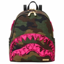SPRAYGROUND Camo Pink Savege City Rucksack 30 Cm