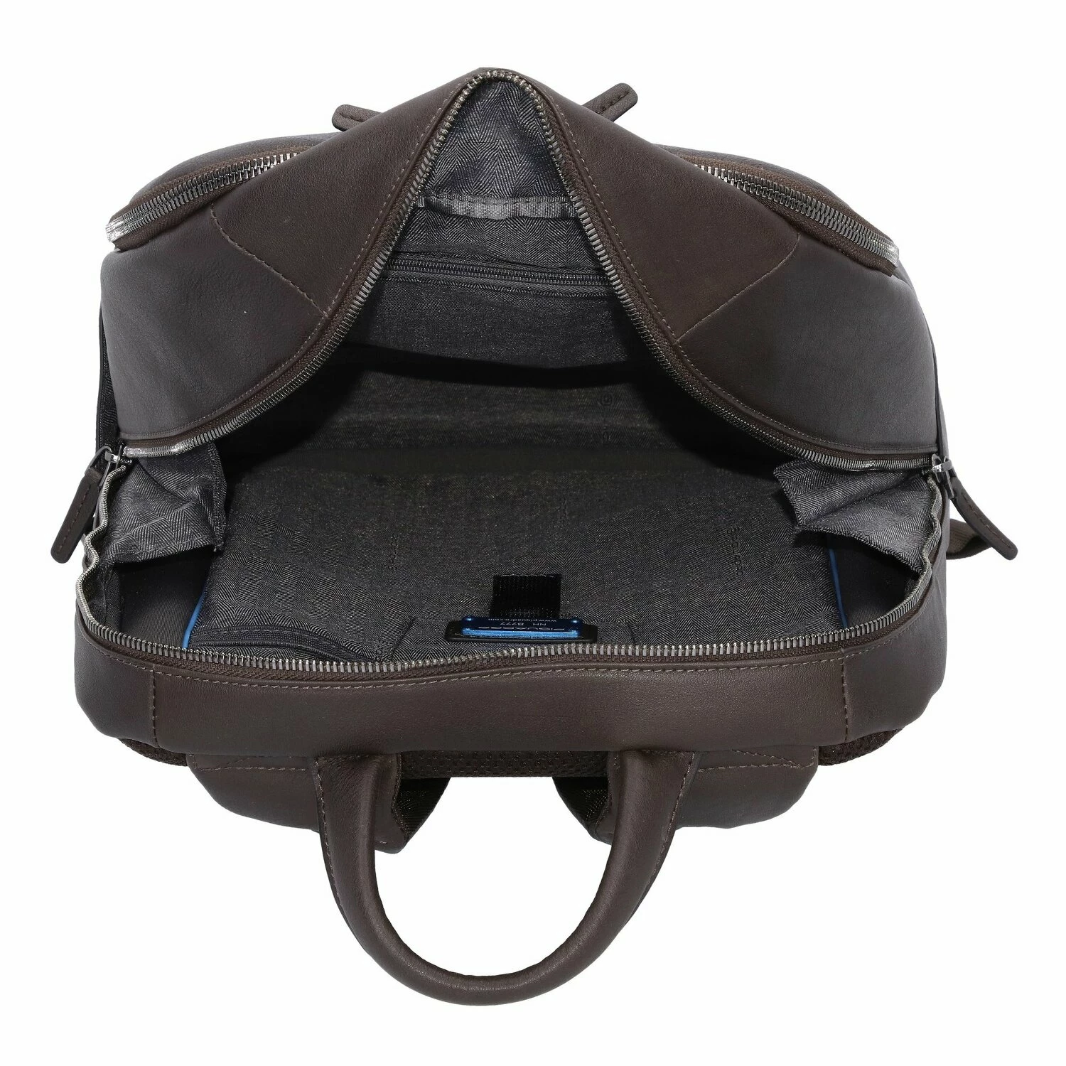 Piquadro Black Square Rucksäcke Leder 44 Cm Laptopfach 5 Piquadro Black Square Rucksäcke Leder 44 Cm Laptopfach – Bild 5