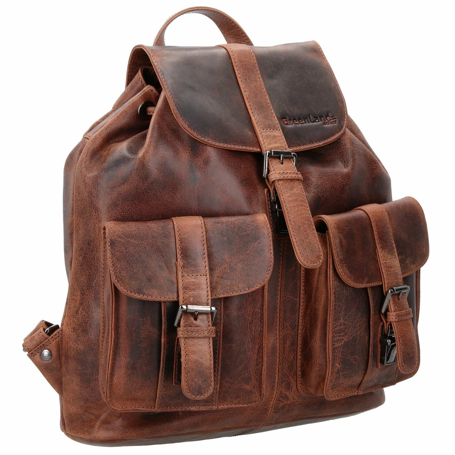 Montana City Rucksack Leder 34 Cm 2 Montana City Rucksack Leder 34 Cm – Bild 2